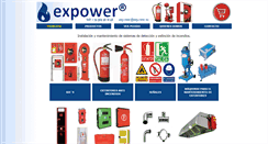 Desktop Screenshot of expower.es
